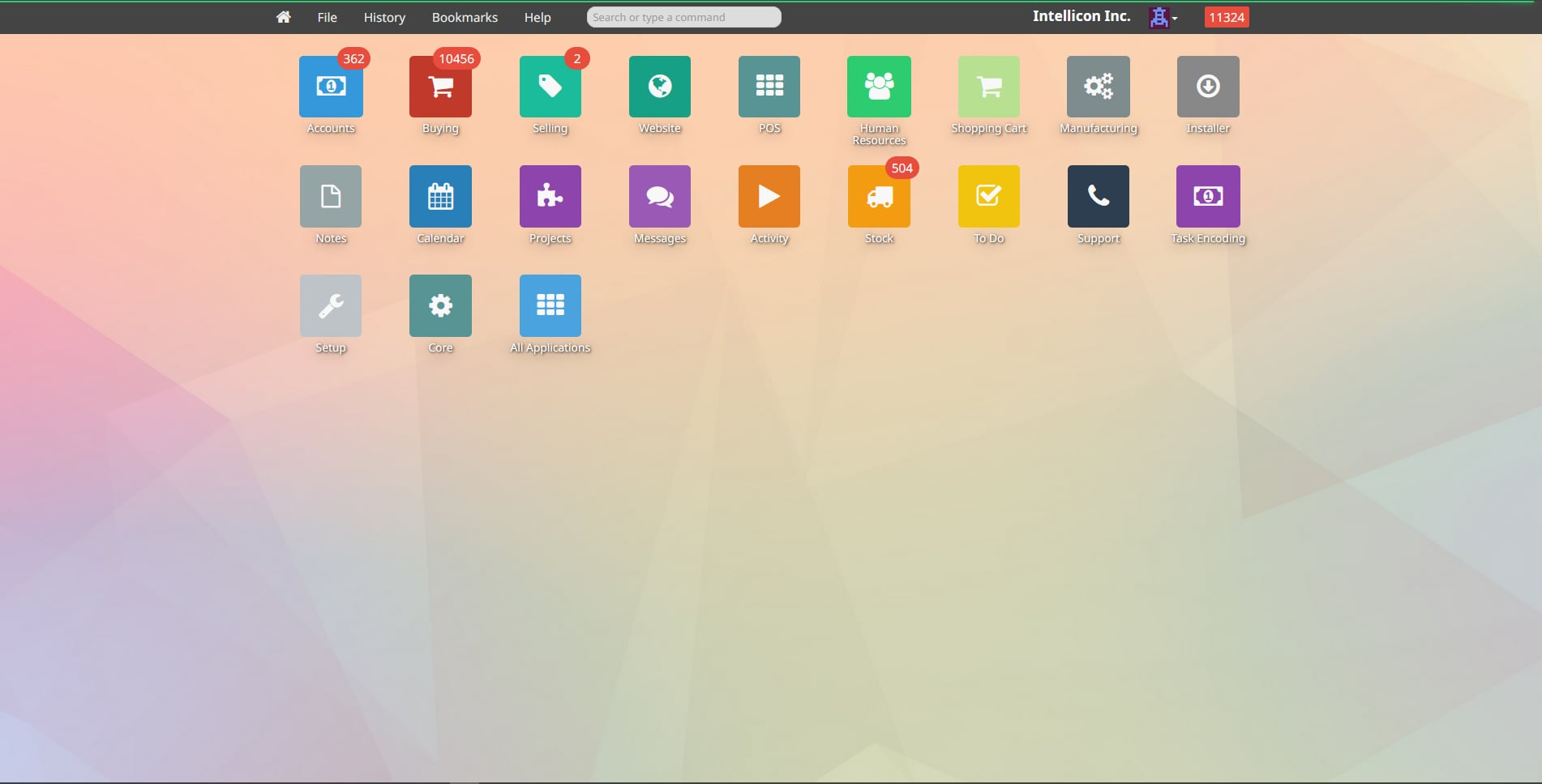 ERP Frappe Framework